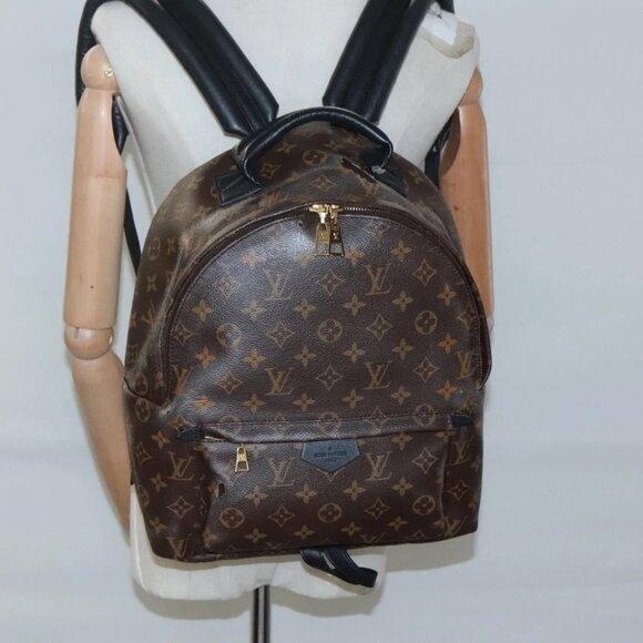 LOUIS VUITTON Monogram Palm Springs MM Backpack - Picture 1 of 15